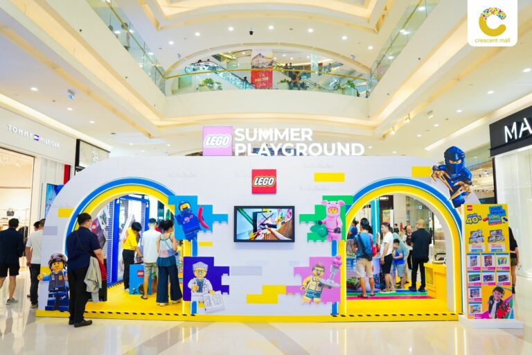 Explore the “LEGO Summer Playground” at Crescent Mall